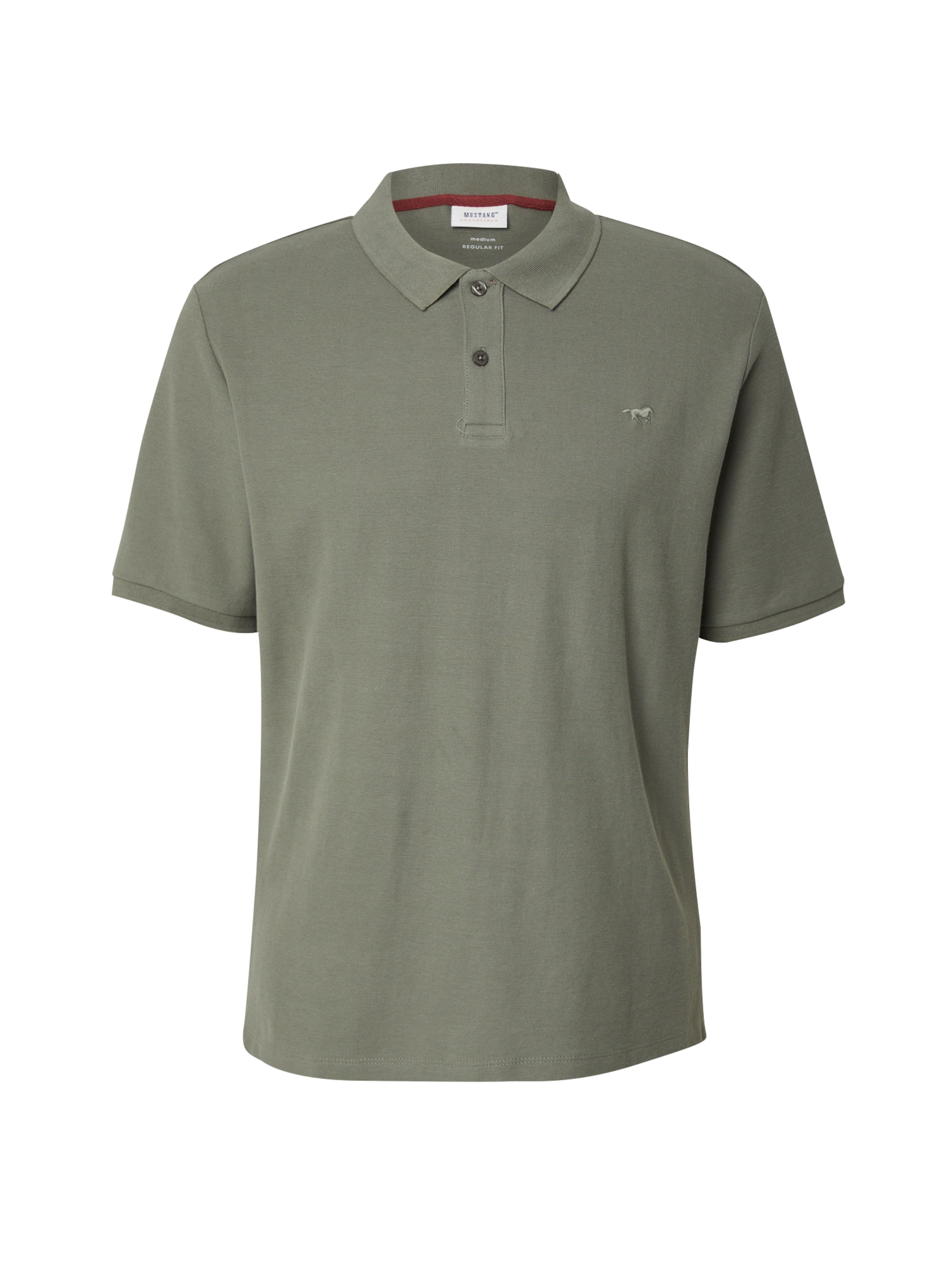 MUSTANG - Camisa 'Palco' em verde: frente