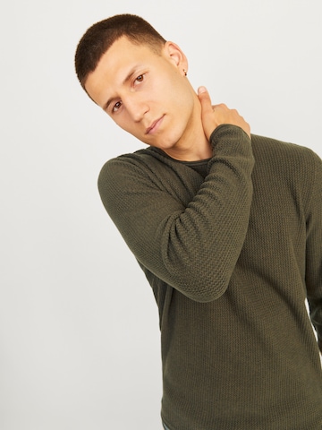 JACK & JONES Pullover 'JJECooper' in Grün