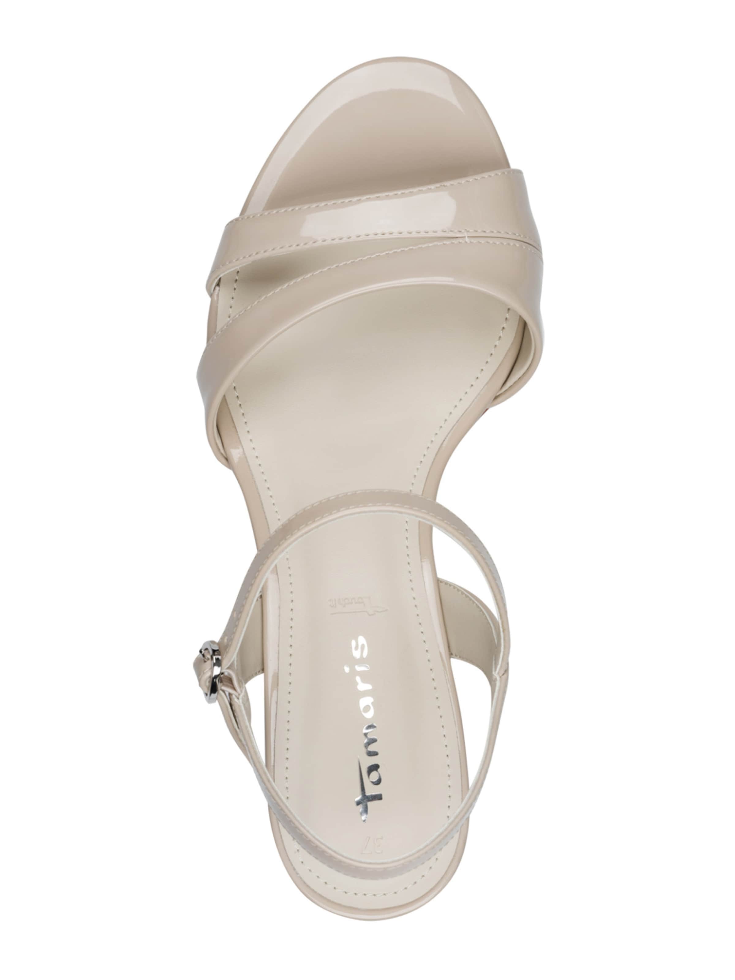 Tamaris Sandaler med rem i beige