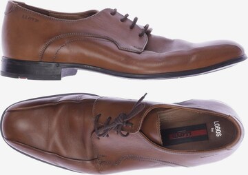LLOYD Flats & Loafers in 43 in Brown: front