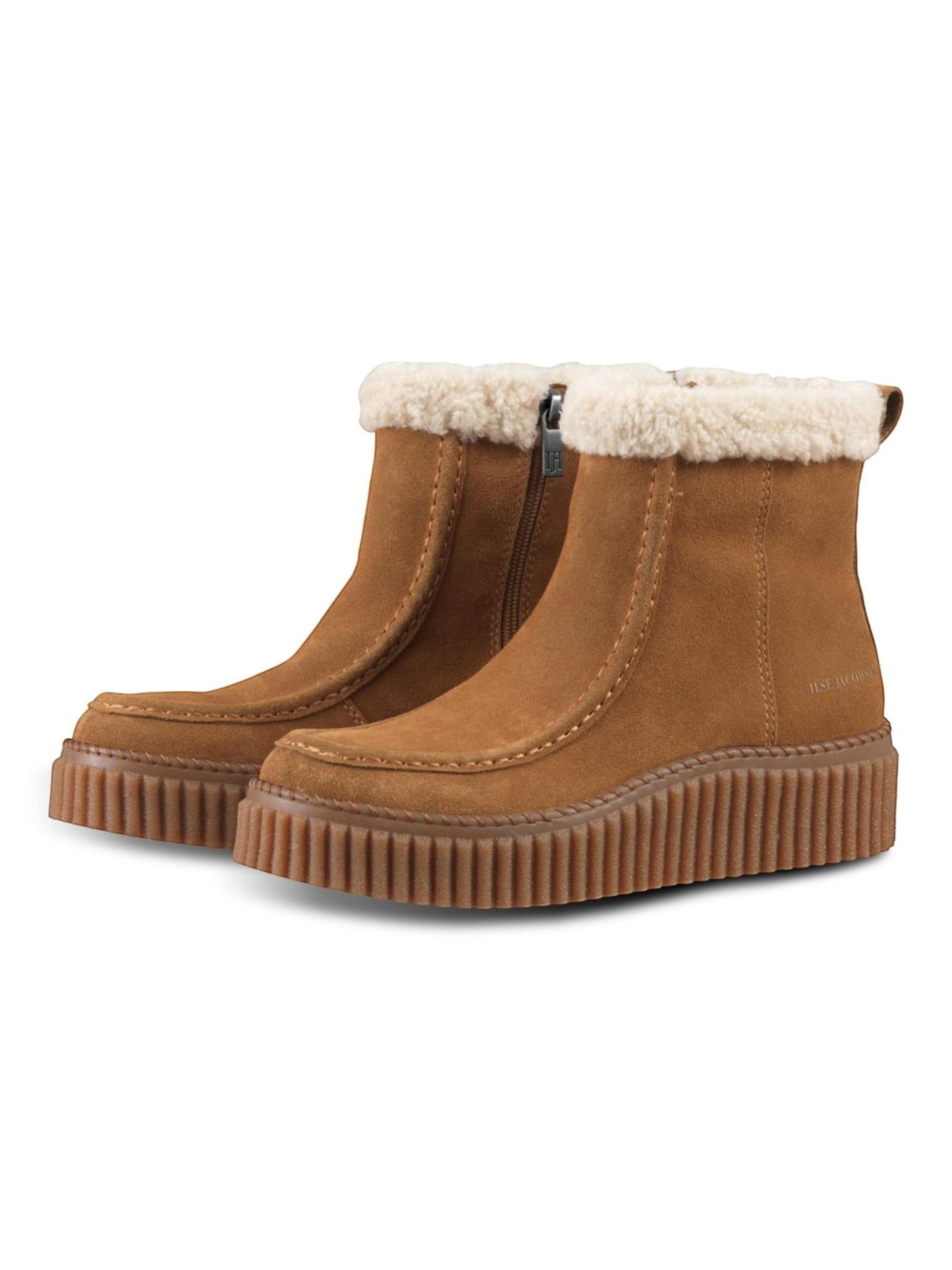 ILSE JACOBSEN Snowboots i brun