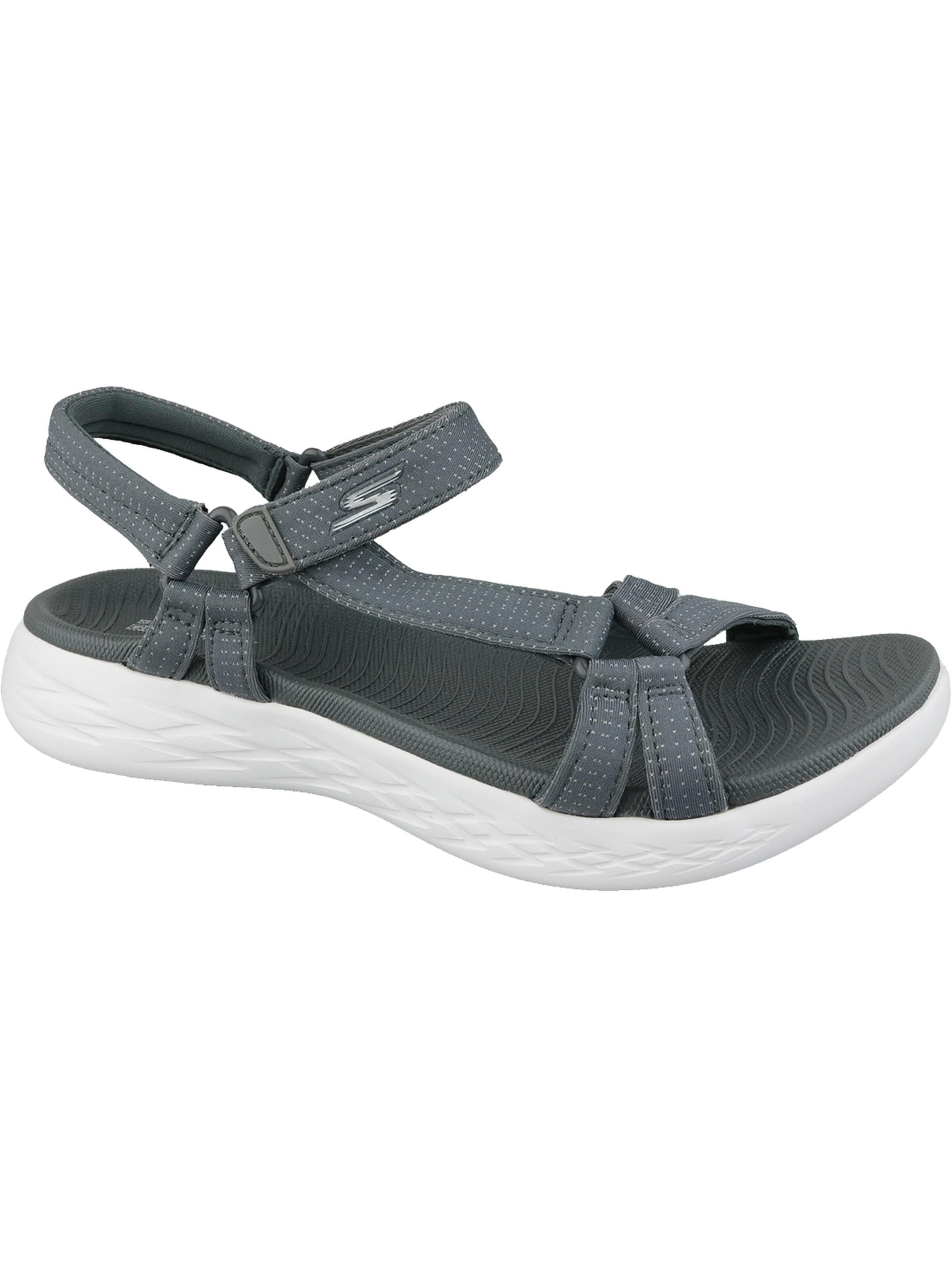 SKECHERS Sandaal 'Skechers On the GO 600 - Brilliancy' in Grijs