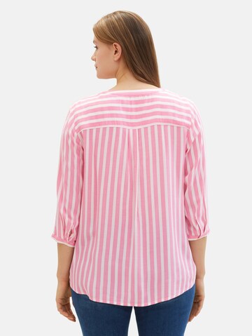 Tom Tailor Women + Blouse in Roze