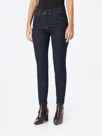 GERRY WEBER Skinny Fit Дънки 'Fit4Me' в синьо: отпред