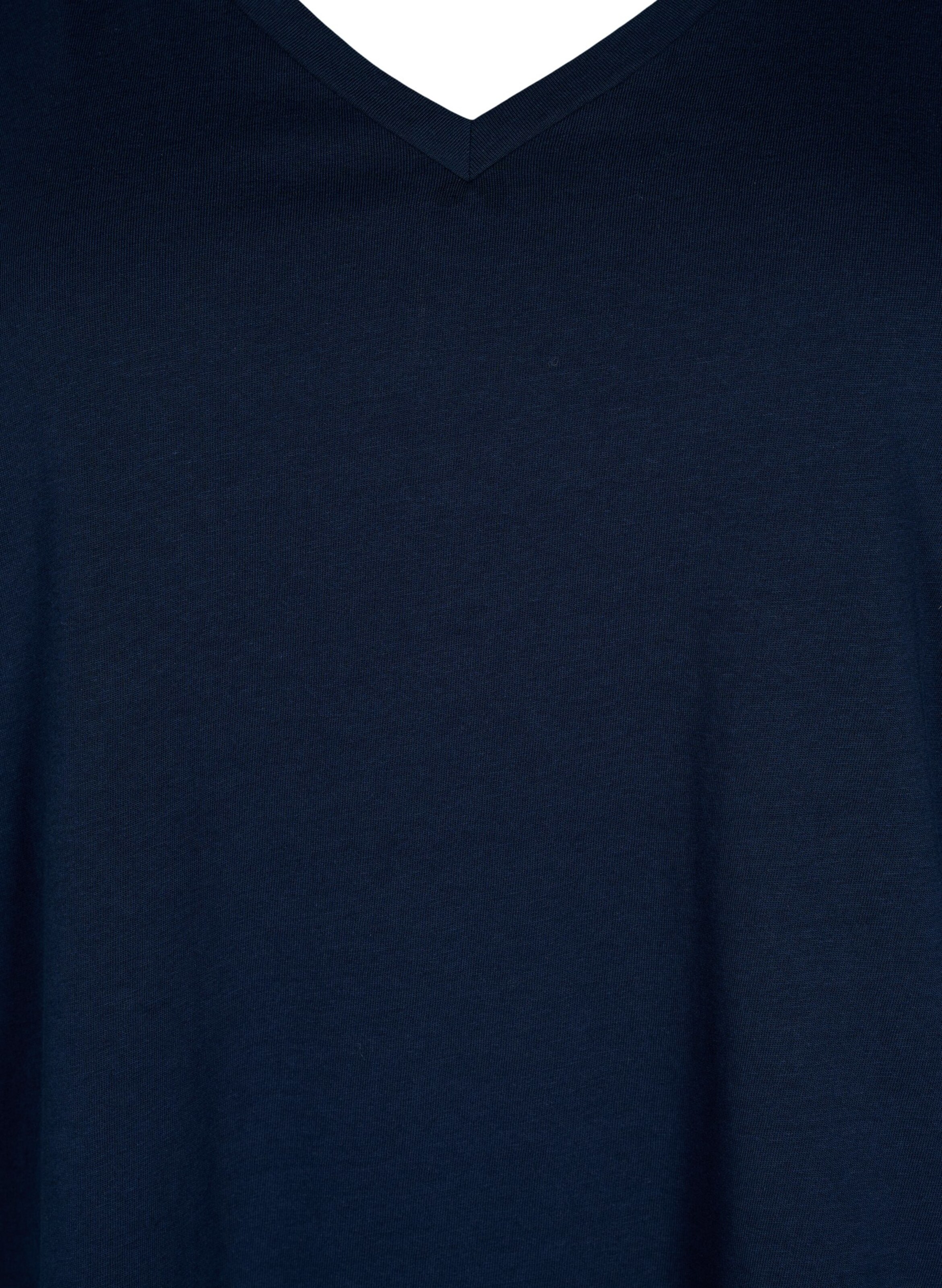 Zizzi Shirt 'Brynn' in Blue