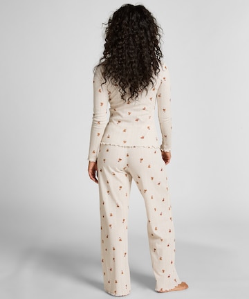 Hunkemöller Pyjama Top in Weiß