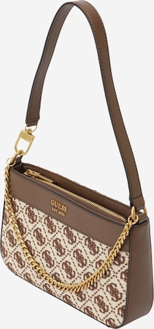 GUESS Shoulder Bag 'Katey' in Brown: front