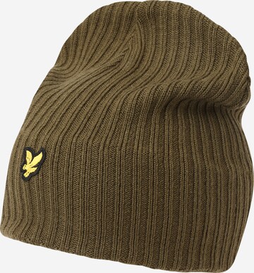 Lyle & Scott Beanie in Green: front