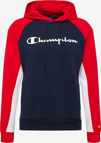 Champion Authentic Athletic Apparel Mikina – modrá: přední strana