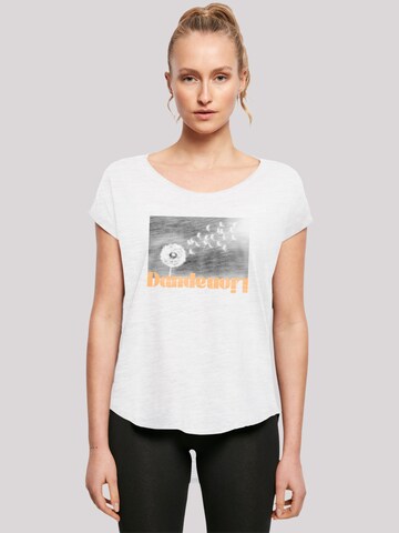 F4NT4STIC Shirt 'Dandelion' in Wit: voorkant
