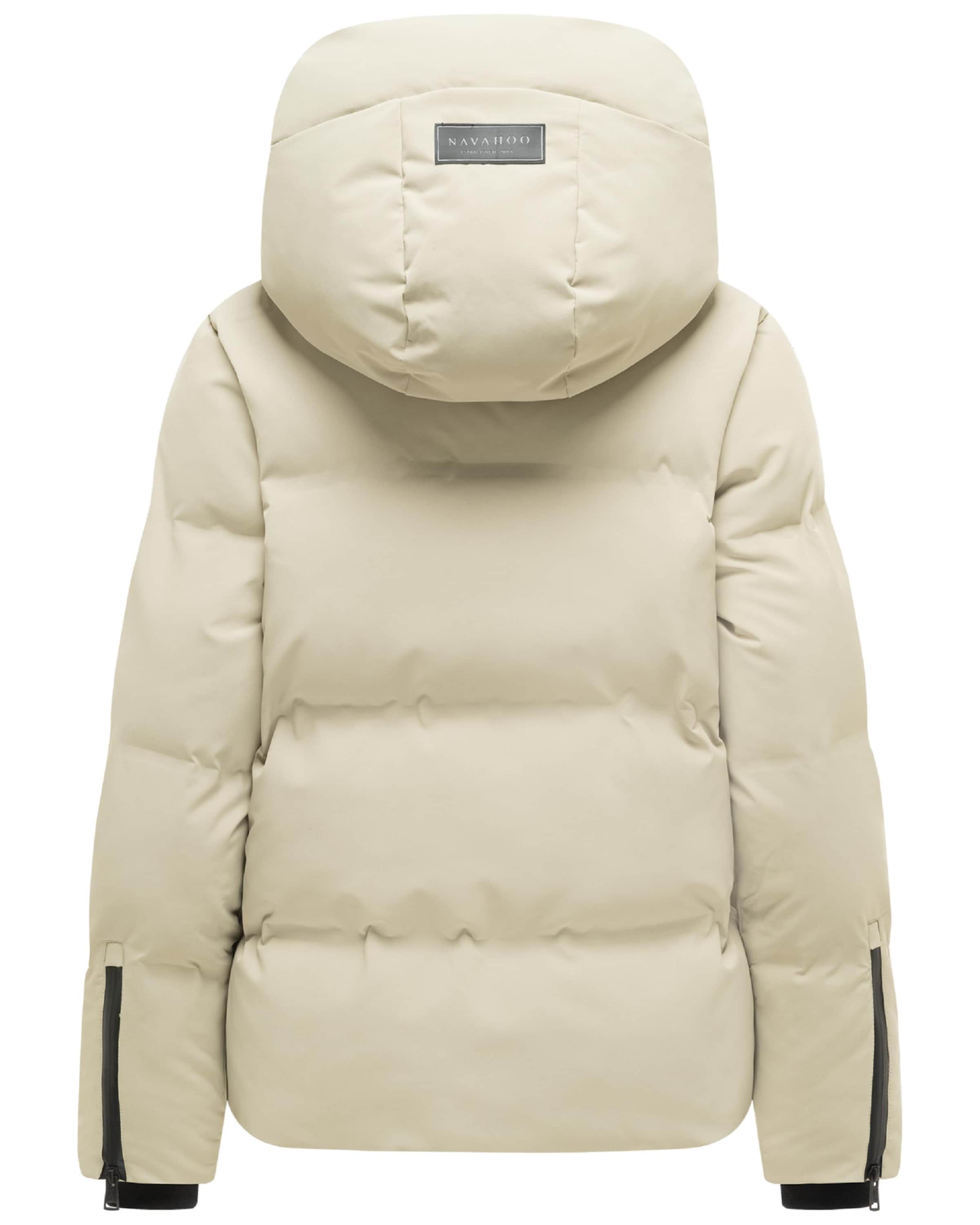 NAVAHOO Winterjas 'Wolkentanz XIV' in Beige