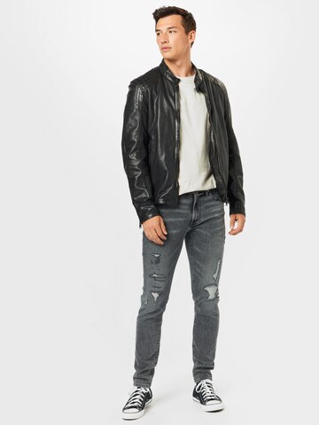 Abercrombie & Fitch Skinny Džíny 'MAX' – šedá