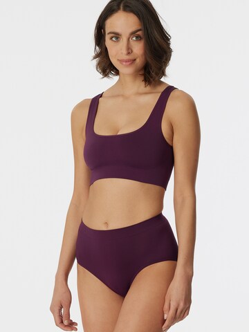 Bustier Soutien-gorge ' Seamless Matt ' SCHIESSER en violet