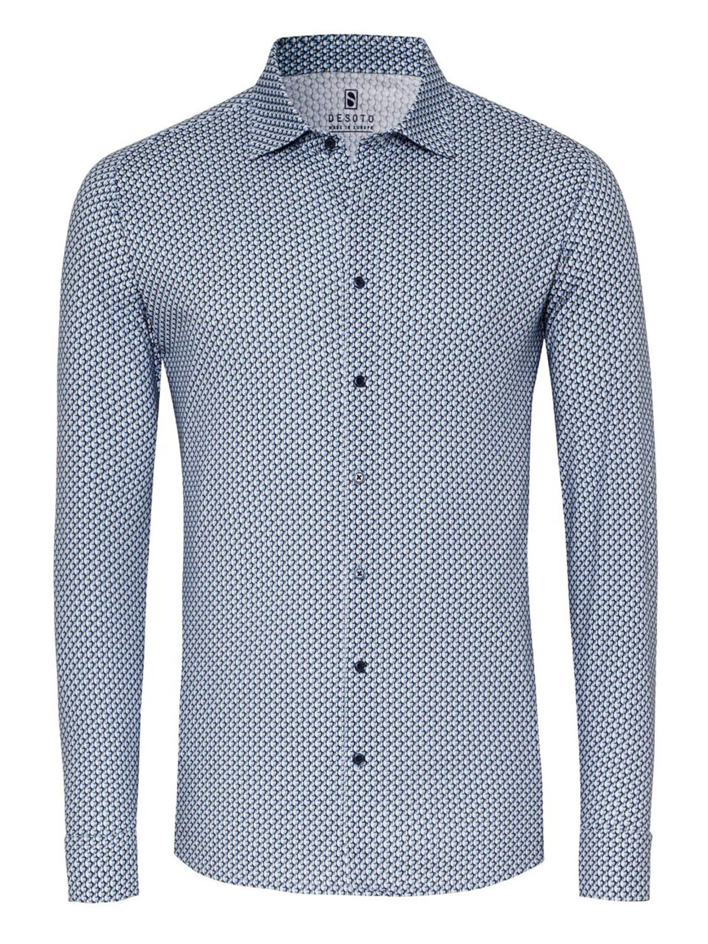 DESOTO Hemd‌ in Blau: Vorderseite