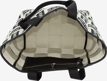 Karl Lagerfeld Shopper 'Webbing' in Zwart