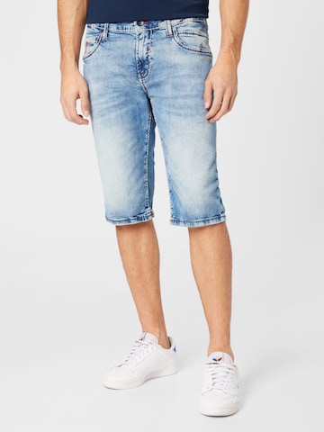 CAMP DAVID Regular Jeans in Blue: front