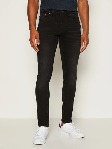 Skinny Jean 'Mr. Red' Denim Project en noir : devant