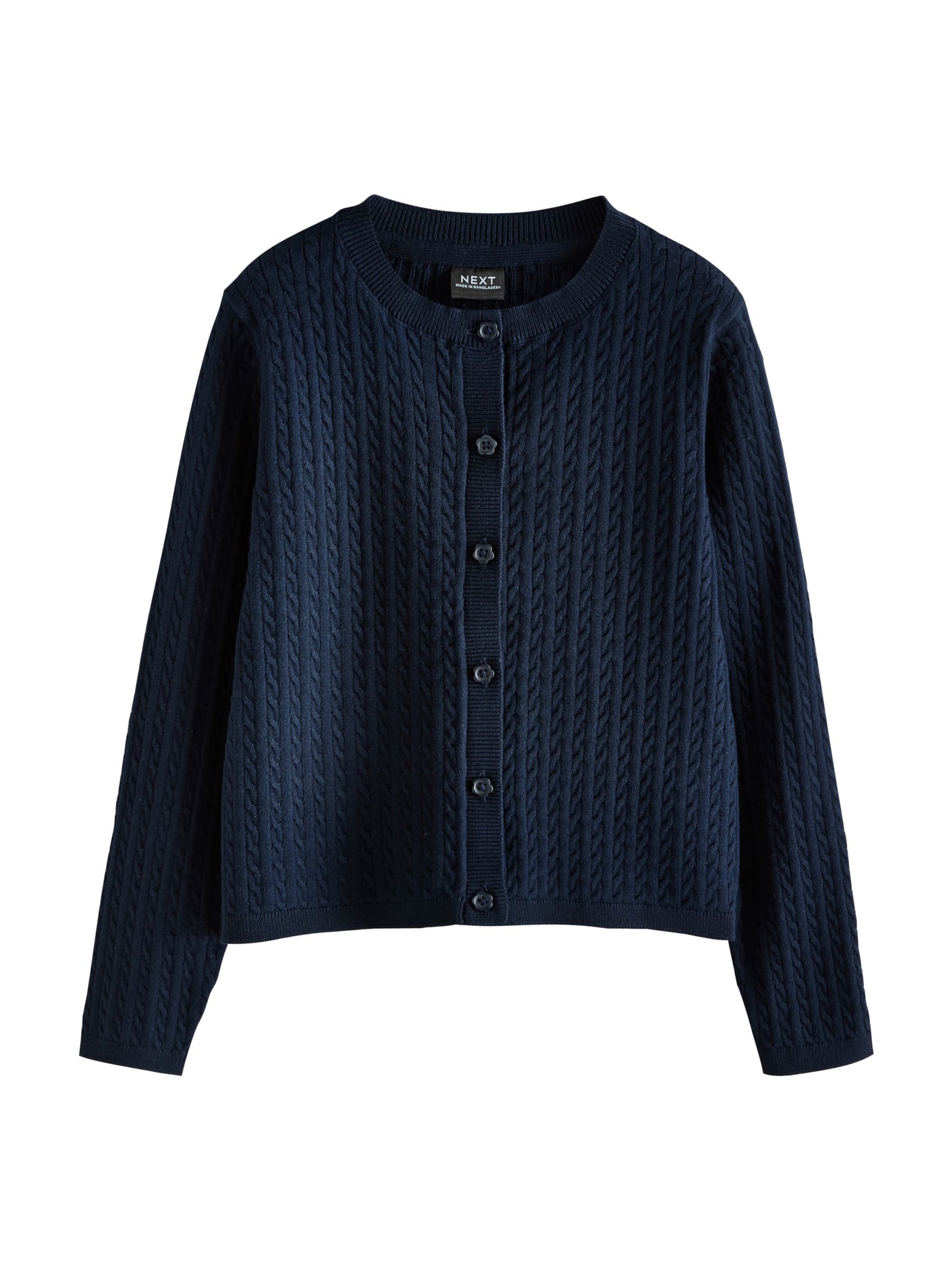 Next Knit cardigan in Blue: front
