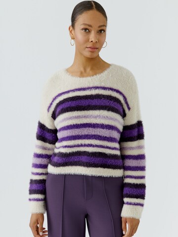 OUI Pullover in Lila: Vorderseite