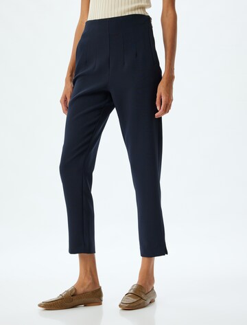 Koton Slim fit Pants in Blue: front