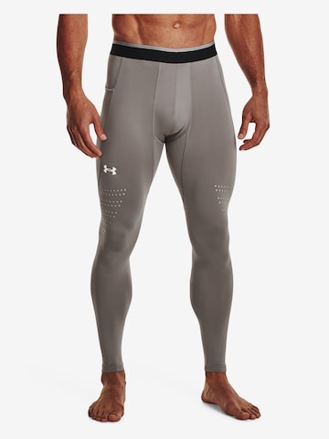 UNDER ARMOUR Skinny Athletic Underwear in Grey: front