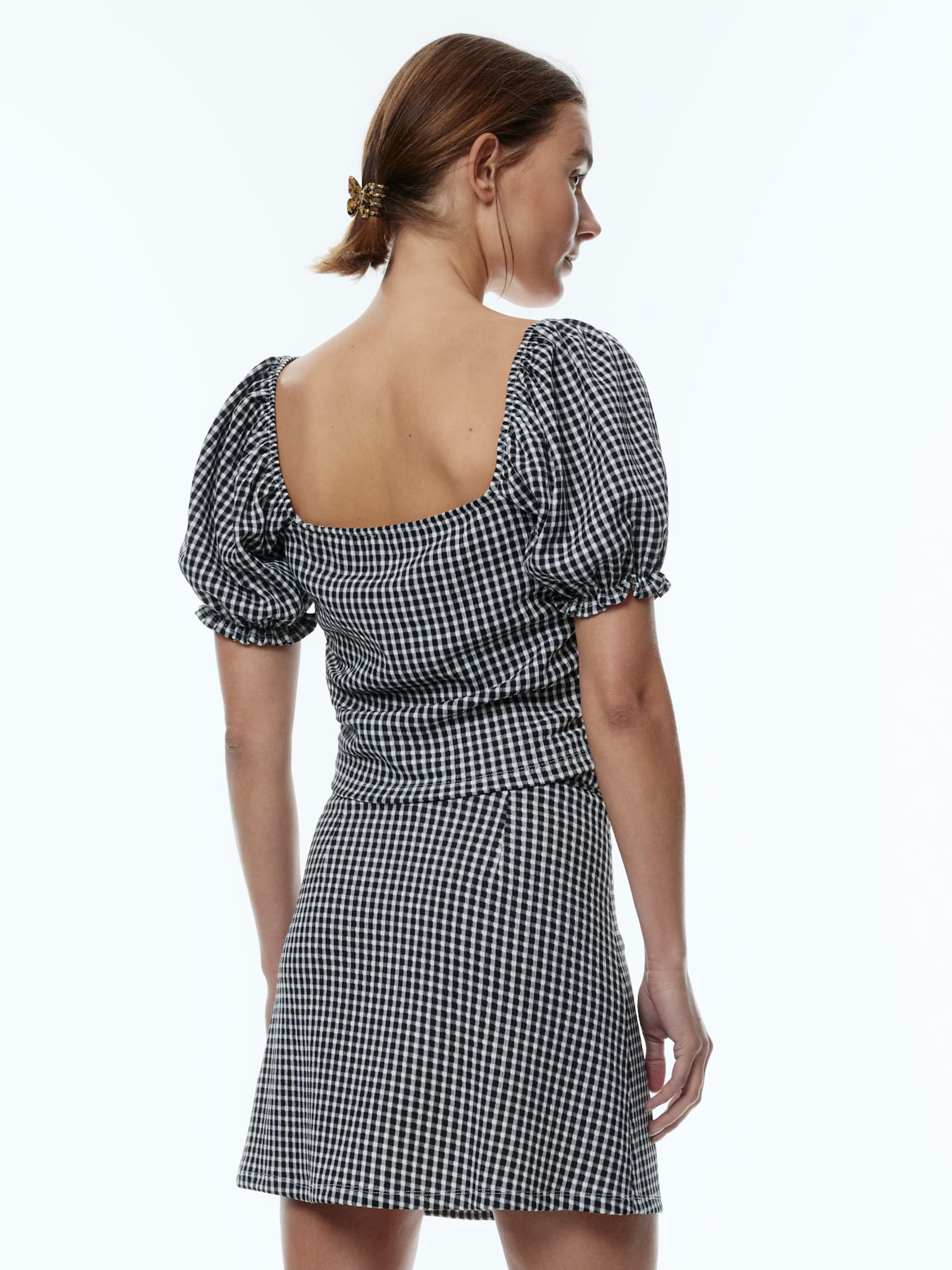 EDITED Producten Blouse 'Floretta' Zwart