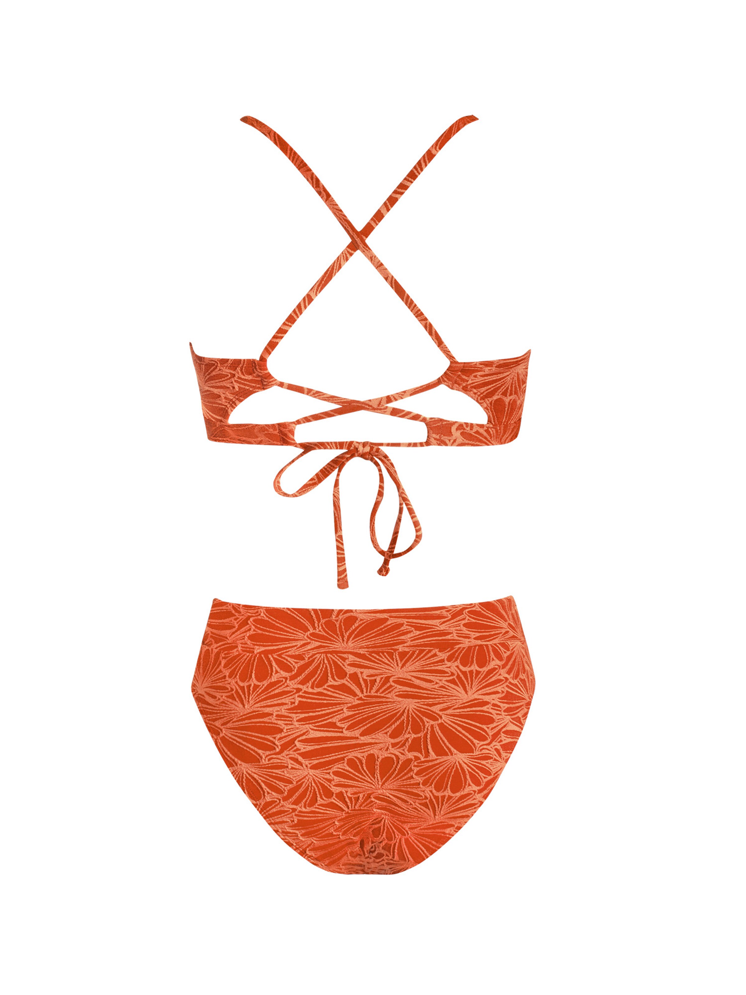 Cupshe Bikini in Orange