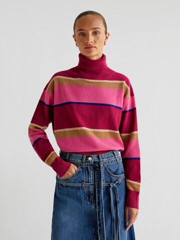 Scalpers Pullover 'Joy' in Rot