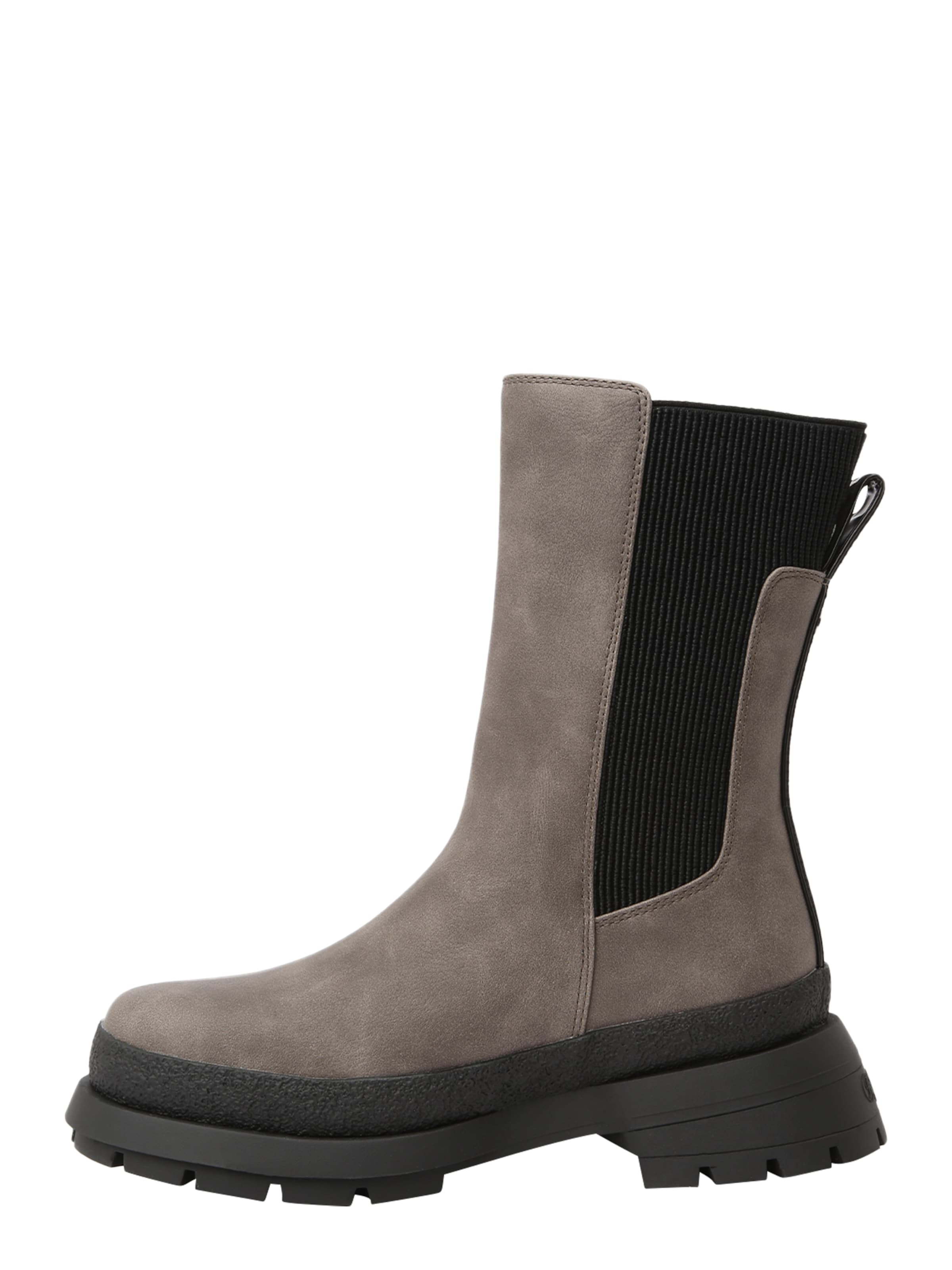 BUFFALO Chelsea Boots 'Shari' in Grau