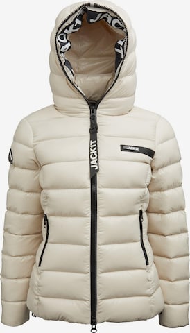 Veste mi-saison 'R3D Slick Racer' JACK1T en gris : devant