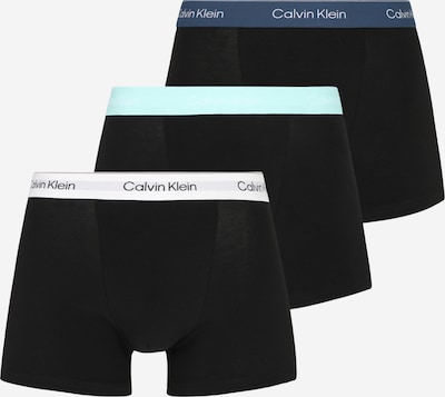 Boxer trumpikės iš Calvin Klein Underwear, spalva – tamsiai mėlyna / turkio spalva / juoda / balta, Prekių apžvalga