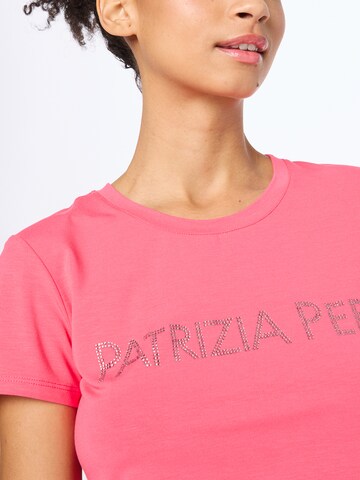 PATRIZIA PEPE - Camisa 'MAGLIA' em vermelho