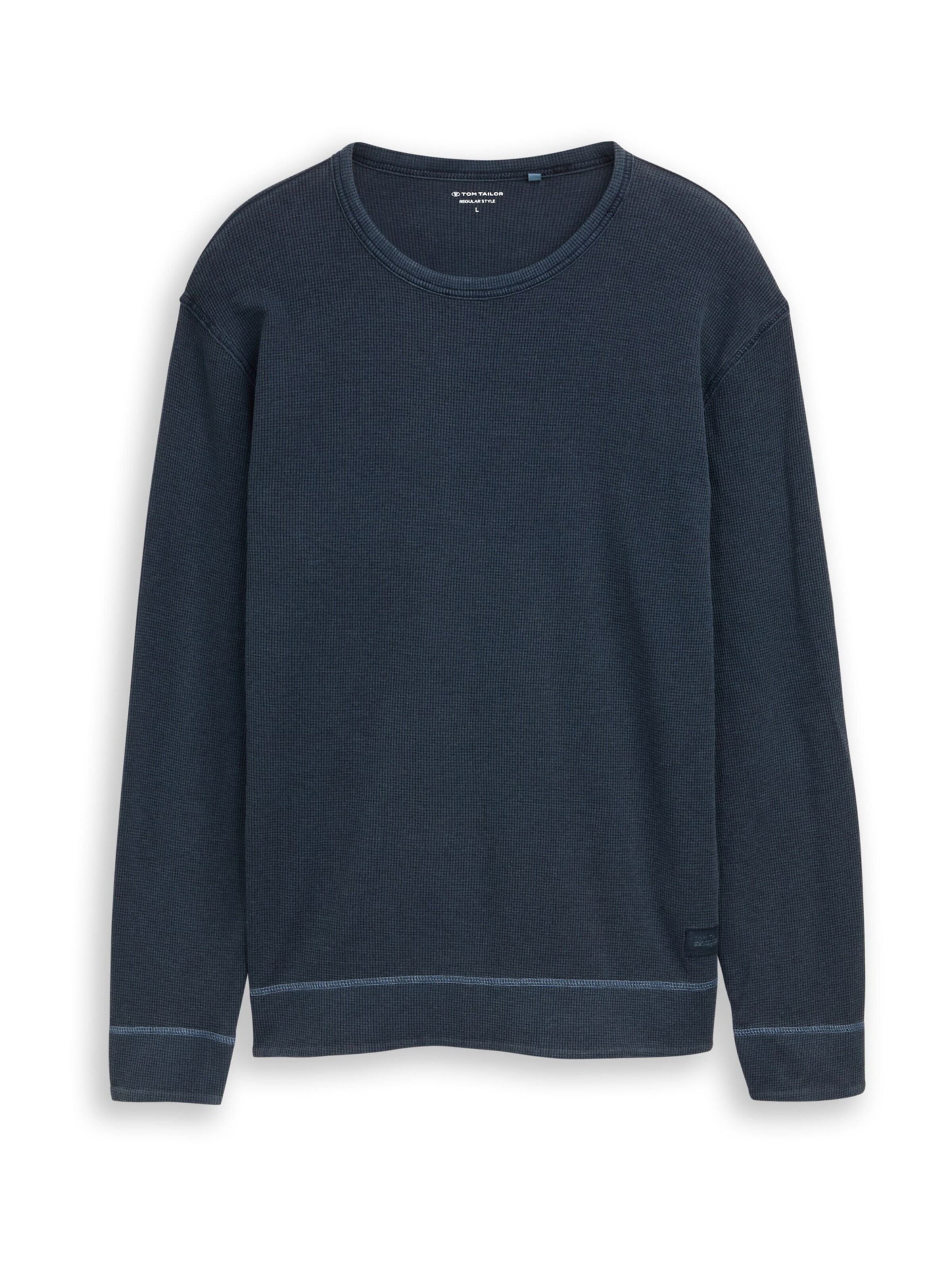 TOM TAILOR - Camisa em azul: frente