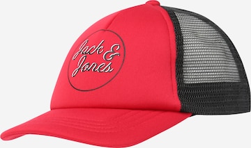 Jack & Jones Junior Müts 'DENNIS', värv punane: eest vaates