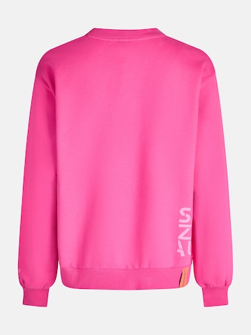salzhaut Sweatshirt 'AGEWEREN' in Roze