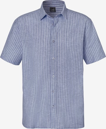 JOHN DEVIN - Camisa em azul: frente