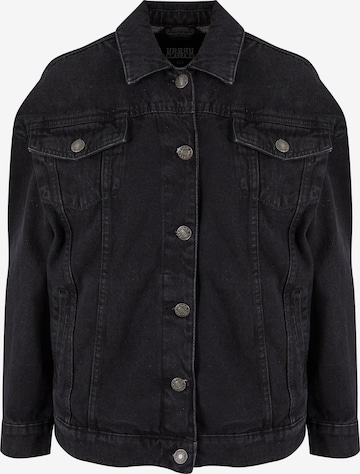 Veste mi-saison Urban Classics en noir : devant