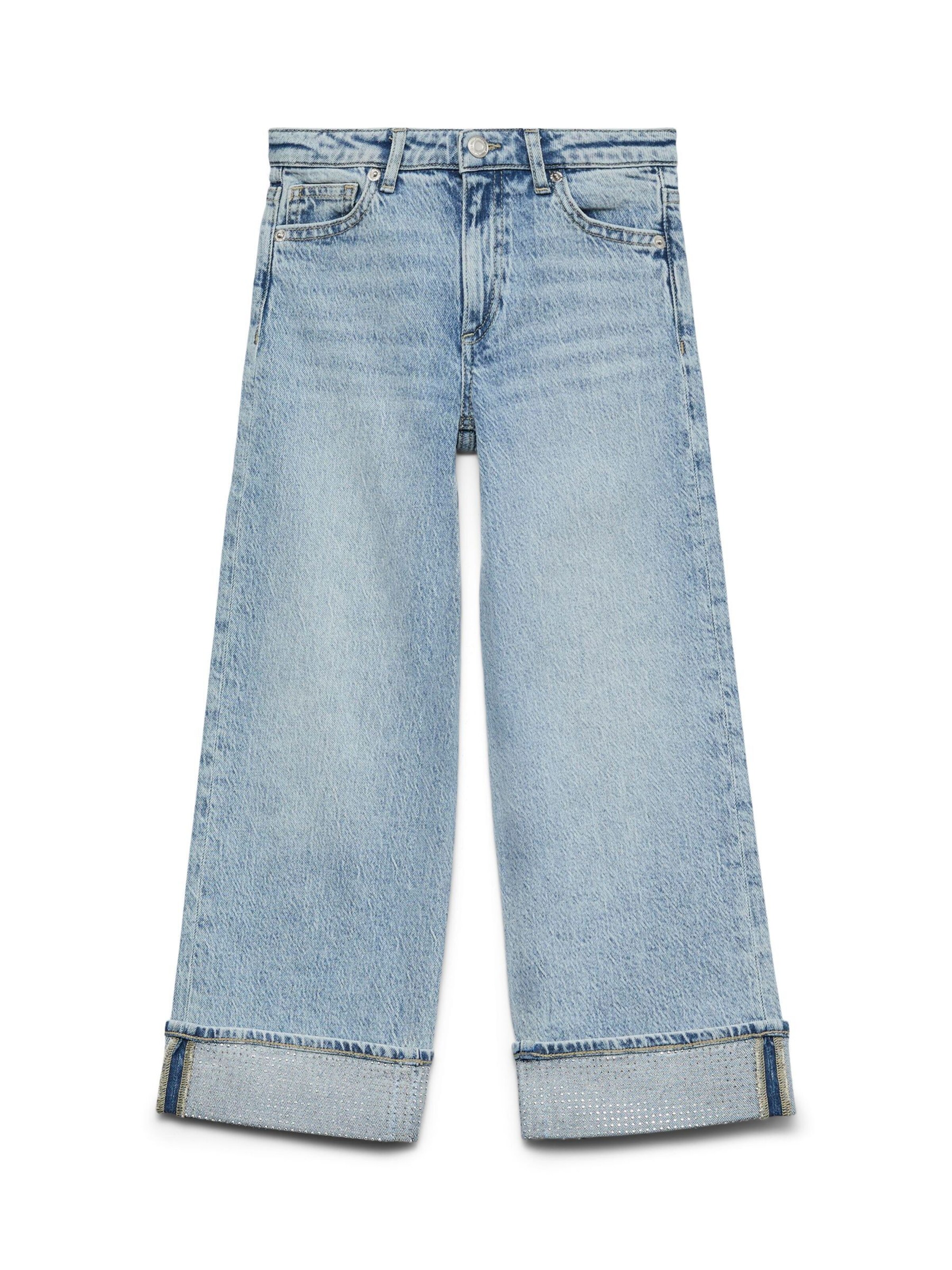 Vero Moda Girl Wide Leg Jeans 'VMTessa' i blå: forside