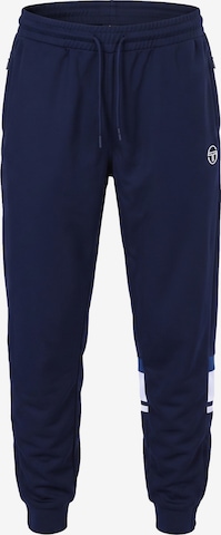 Sergio Tacchini - Tapered Calças 'Camarindo' em azul: frente