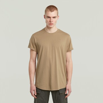 G-STAR T-Shirt in Braun: Vorderseite