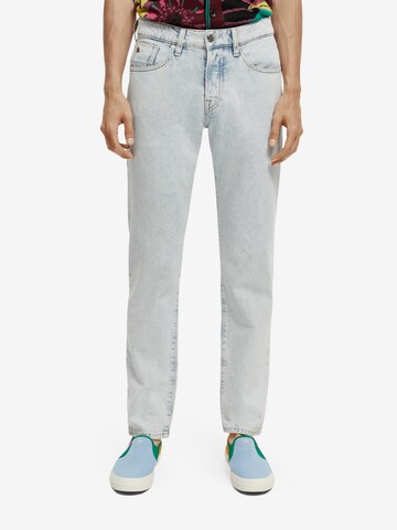 SCOTCH & SODA regular Jeans 'Ralston regular slim jeans  – Spring Cle' i blå: forside