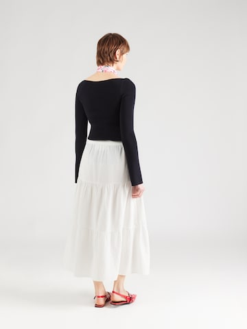 VILA Sukně 'VIPRISILLA' – bílá