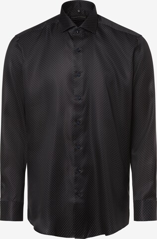 Coupe regular Chemise business Finshley & Harding en bleu : devant