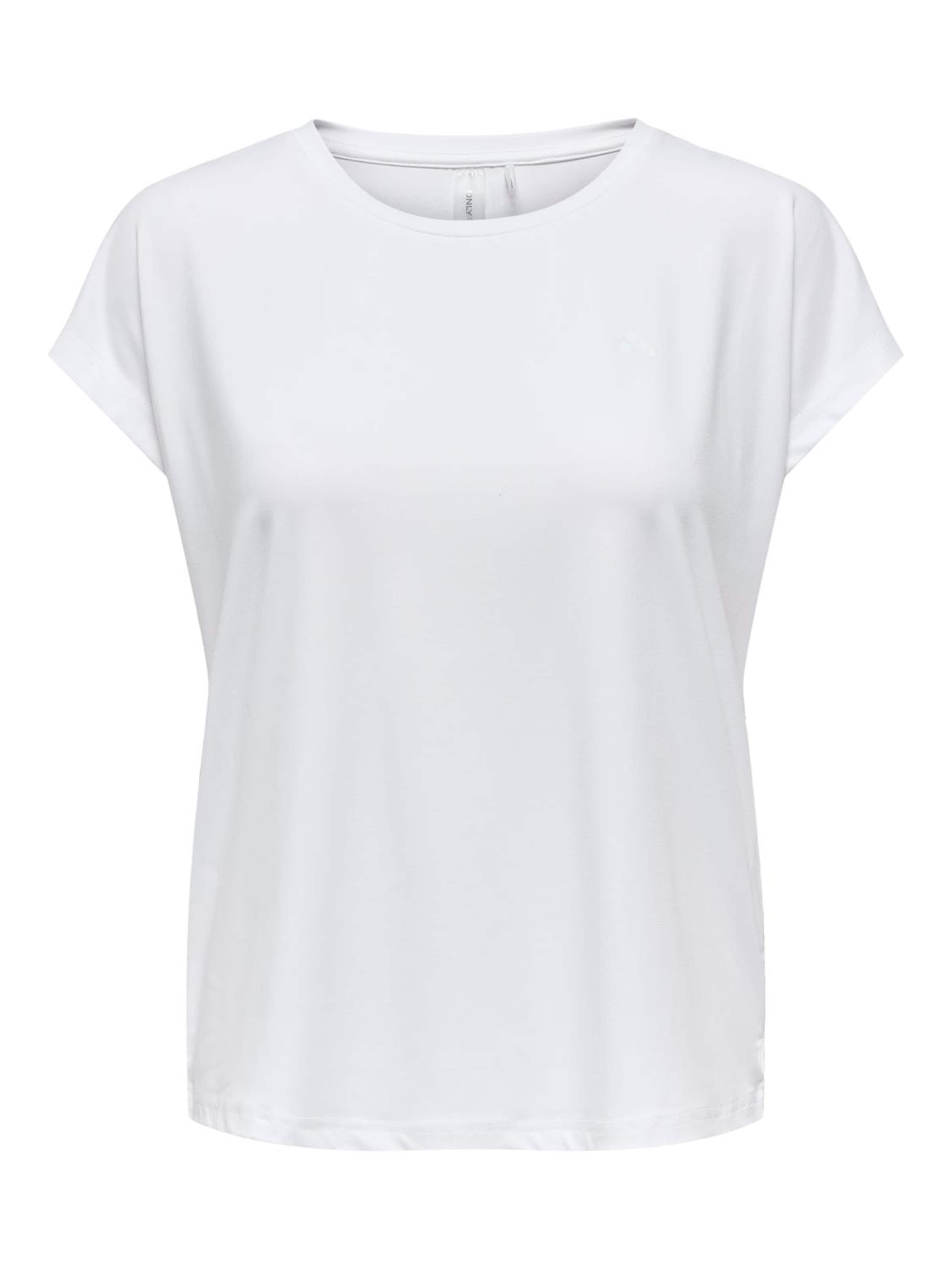 ONLY PLAY Sportshirt 'AUBREE' in Weiß: Vorderseite