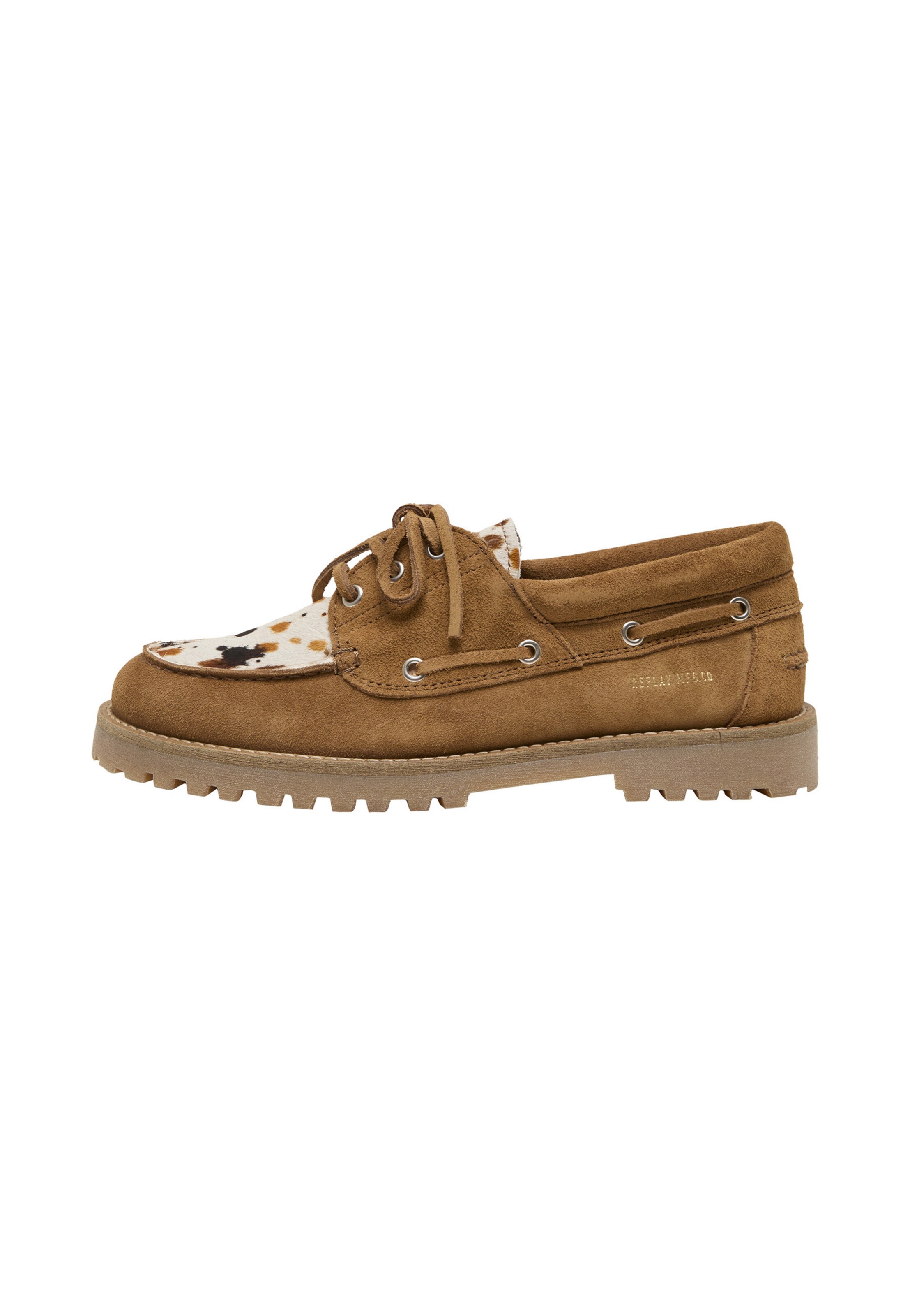 Scarpa stringata di REPLAY in marrone: frontale