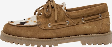 Scarpa stringata di REPLAY in marrone: frontale