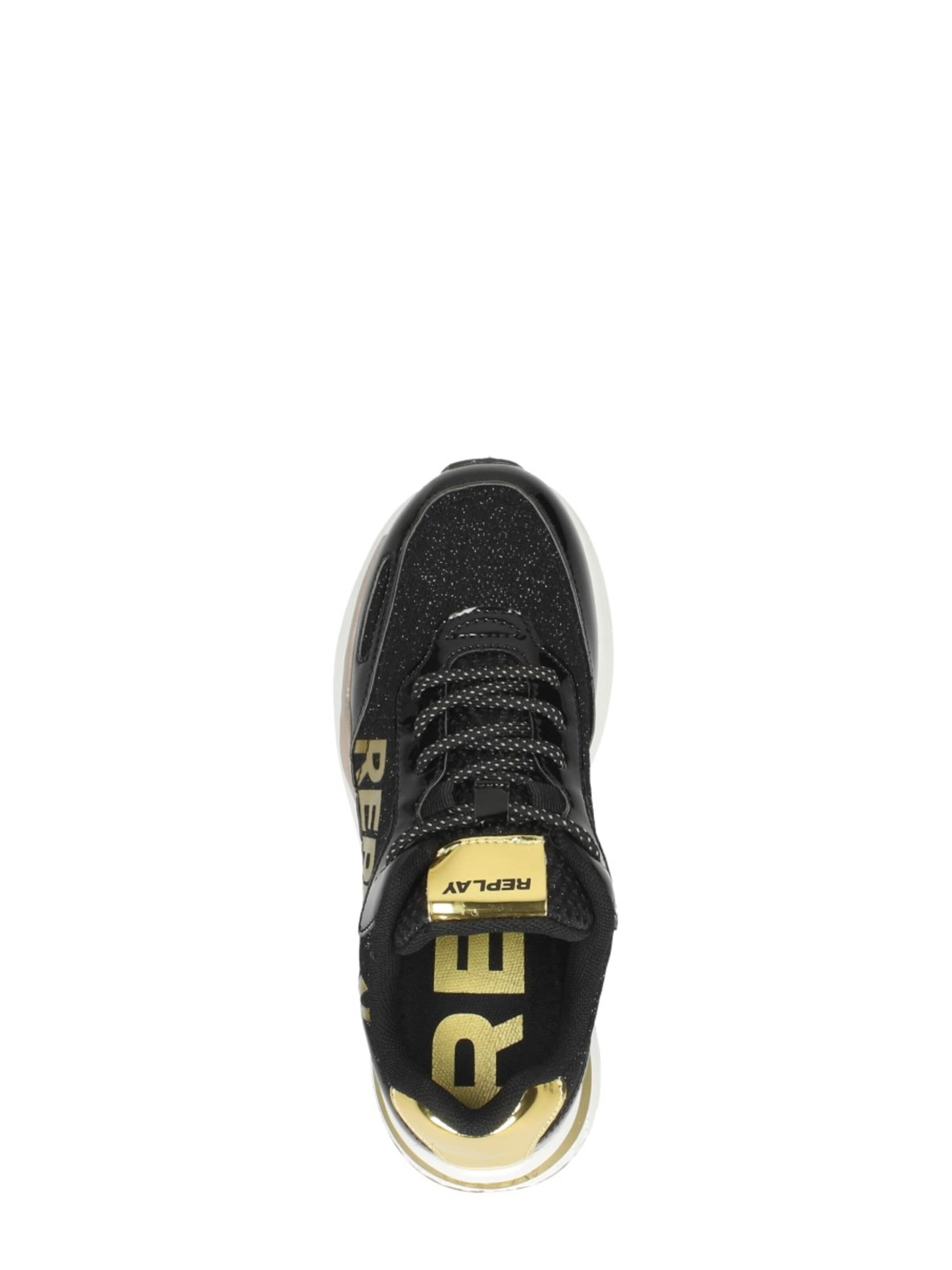 Baskets 'Athena' REPLAY en noir