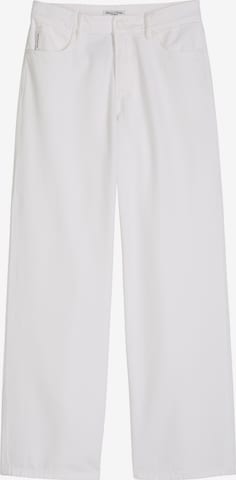 Marc O'Polo DENIM Wide Leg Farkut 'Tomke' värissä valkoinen: etupuoli
