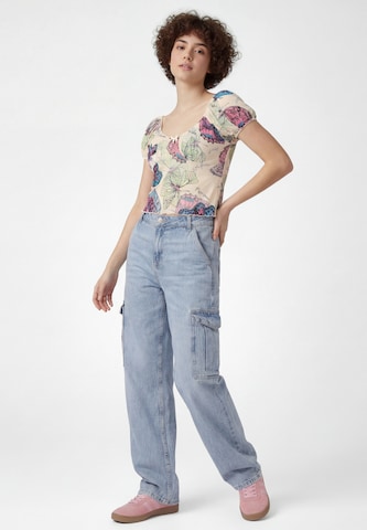 MYMO - Blusa en beige