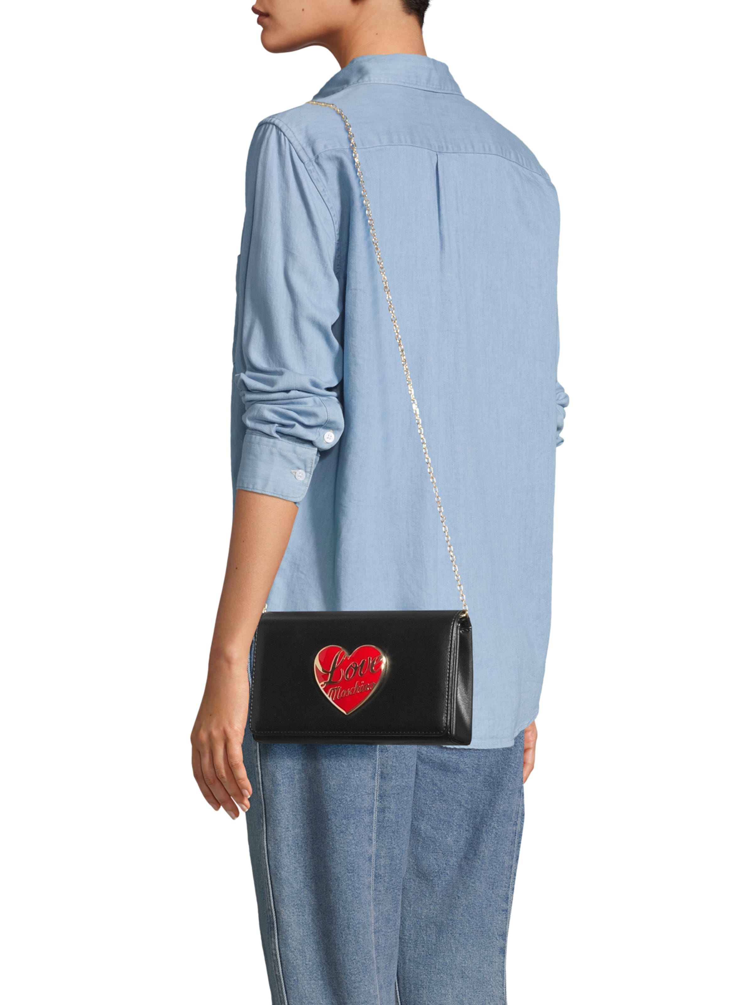 Love Moschino Сумка через плечо в Черный